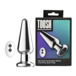 Toosh Remote Metal Vibrating Butt Plug