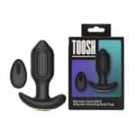 Toosh Remote Silicone Vibrating Butt Plug