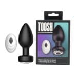 Toosh Remote Silicone Vibrating Butt Plug