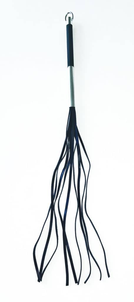 Flogger med læder snerler