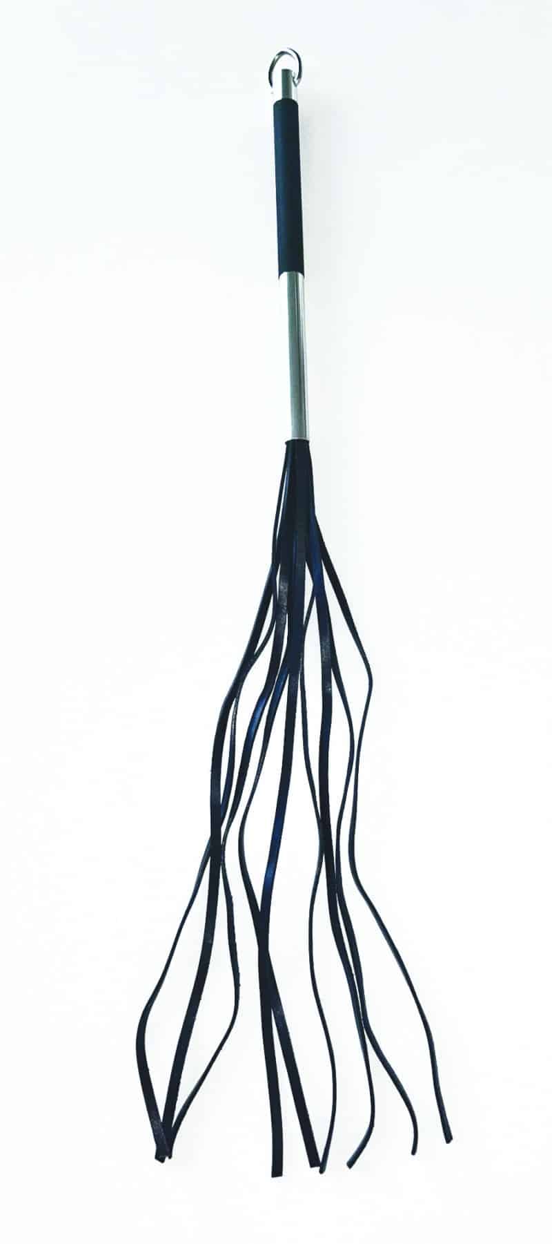 Flogger med læder snerler
