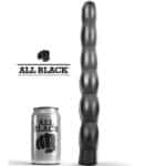 ALL BLACK - ANAL DILDO 32 CM