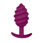 Gplug Twist 2 Purple Anal Plug