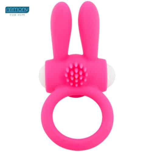 Armony Mr. Bunny Vibrator Ring Pink