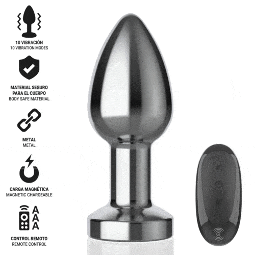 ANAL PLUG MED VIBRATOR MEDIUM
