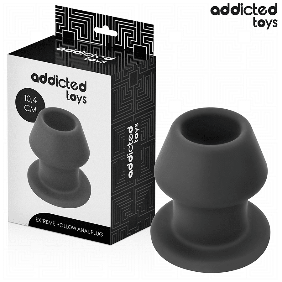 HOLLOW ANAL PLUG SILICONE 10.4 CM