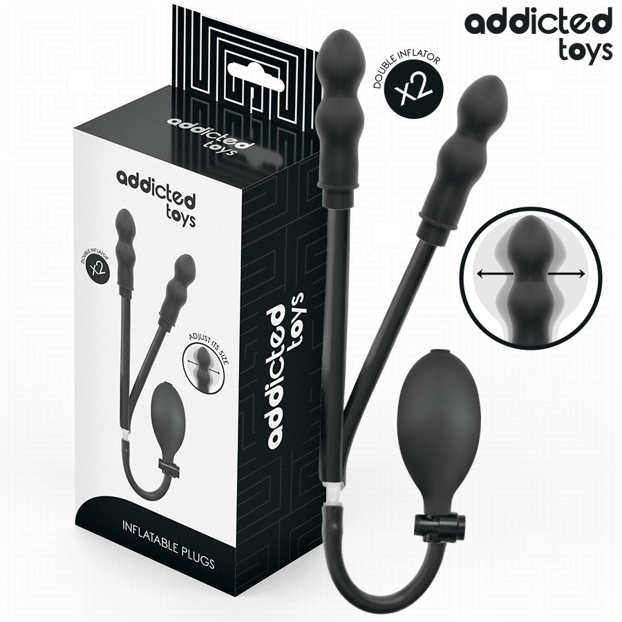 ADDICTED TOYS - OPPUSTELIG DOBBELT BUTTPLUG