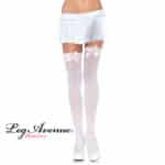 LEG AVENUE - LYSERØD NYLONSTØMPE