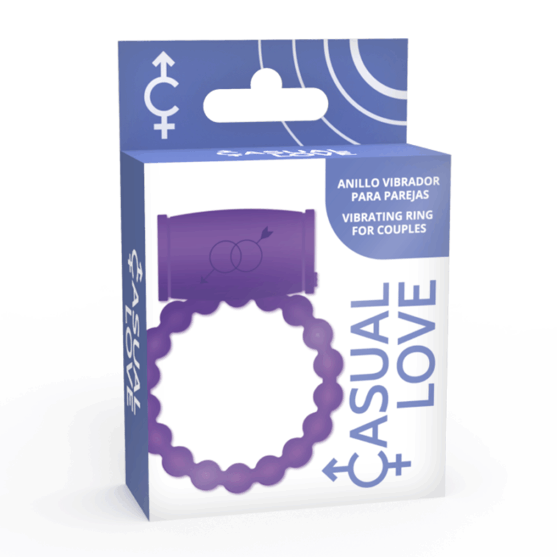 CASUAL LOVE Penis Ring Violet - Image 2