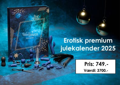 Erotisk premium julekalender med sexlegetøj 2025