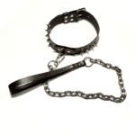 Håndlavet Læder Halsbånd kæde og greb