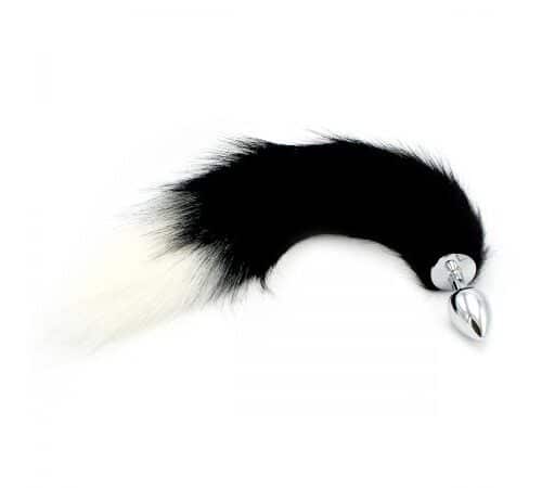 Analplugg Med Sort Hale